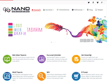 Tablet Screenshot of nanobilisim.com